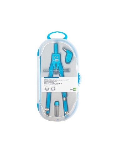 Compas liderpapel micrometrico con adaptador color