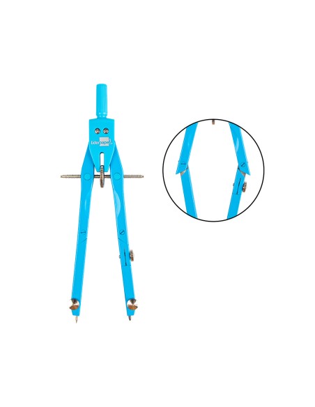 Compas liderpapel micrometrico con adaptador color