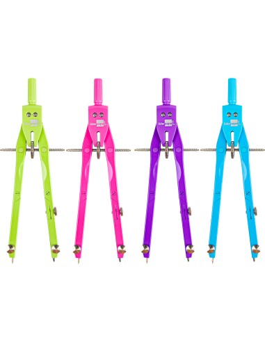 Compas liderpapel micrometrico con adaptador color