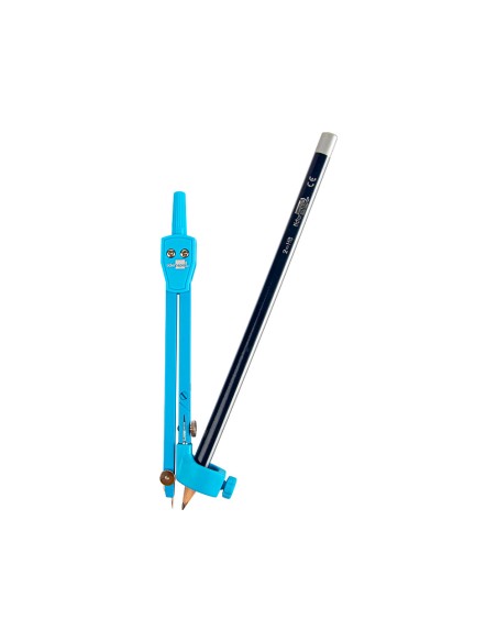 Compas liderpapel articulado con adaptador universal color