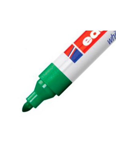Rotulador edding para pizarra blanca 660 color verde punta redonda 15 3 mm