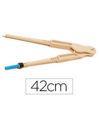 Compas para encerado faibo de plastico imitacion madera 42 cm