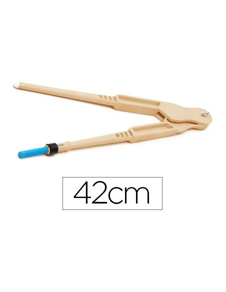 Compas para encerado faibo de plastico imitacion madera 42 cm