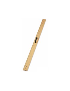 Regla para encerado faibo de plastico imitacion madera 100 cm