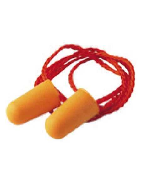 Protector auditivo 3m desechables con cordon caja de 100 pares