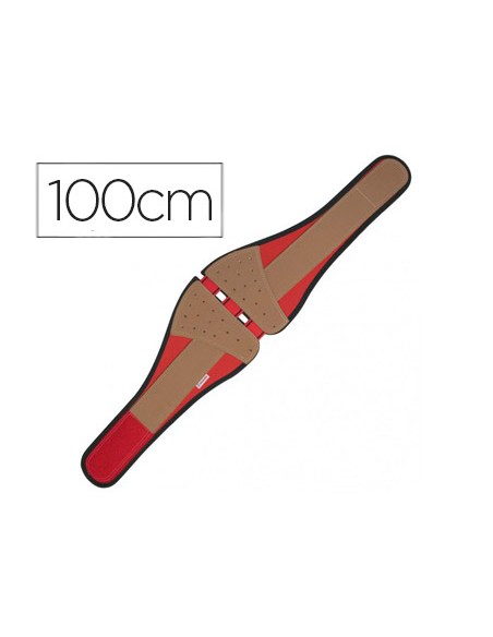 Cinturon faru antilumbago con cierre velcro talla 8 medida cintura 100 cm