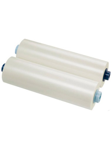 Repuesto para plastificadora gbc 305mmx75 mt 75 mc brillo pi in pack de 2 bobinas