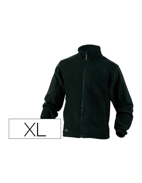 Chaqueta deltaplus polar con cremallera 2 bolsillos color negro talla xl Chaqueta deltaplus polar con cremallera 2 bolsillos color negro talla xl