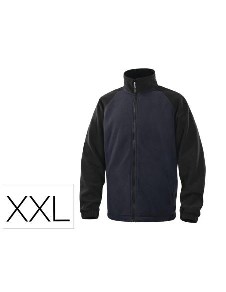 Chaqueta deltaplus polar con cremallera 2 bolsillos color azul talla xxl Chaqueta deltaplus polar con cremallera 2 bolsillos color azul talla xxl