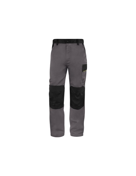 Pantalon de trabajo deltaplus cintura ajustable 5 bolsillos color gris verde talla xl Pantalon de trabajo deltaplus cintura ajustable 5 bolsillos color gris verde talla xl