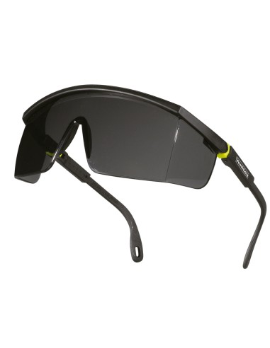 Gafas deltaplus de proteccion policarbonato monobloque ahumado color gris amarilla uv400