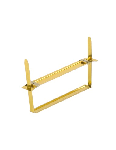 Encuadernador fastener q connect dorado caja de 100 unidades
