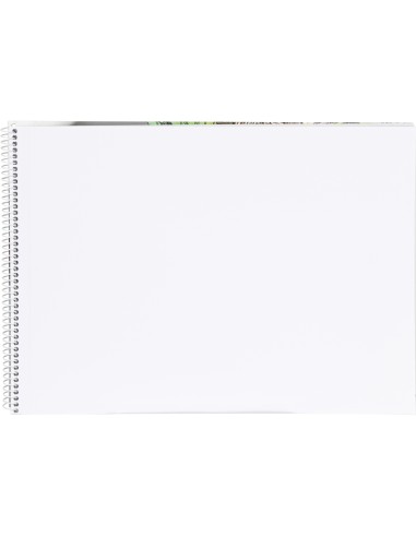 Bloc dibujo liderpapel artistico espiral 230x325mm 20 hojas 180g m2 sin recuadro perforado