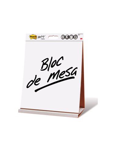 Bloc congreso post it liso reciclado 504x635 mm 20 hojas 80g m2