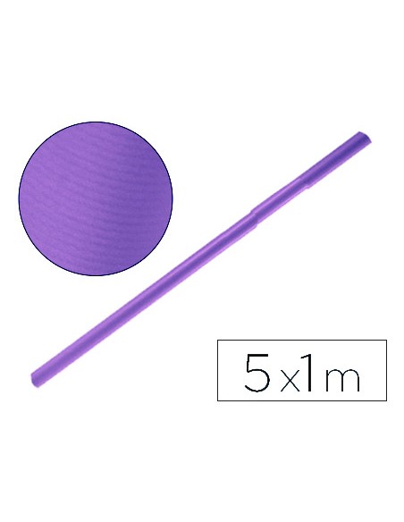 Papel kraft liderpapel violeta rollo 5x1 mt