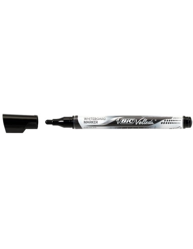 Rotulador bic velleda liquid pocket punta redonda 22 mm negro