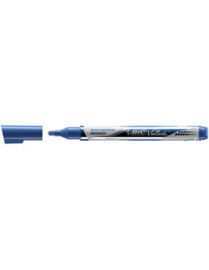 Rotulador bic velleda liquid pocket punta redonda 22 mm azul
