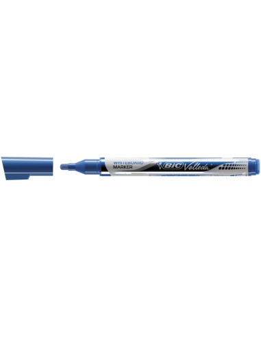 Rotulador bic velleda liquid pocket punta redonda 22 mm azul