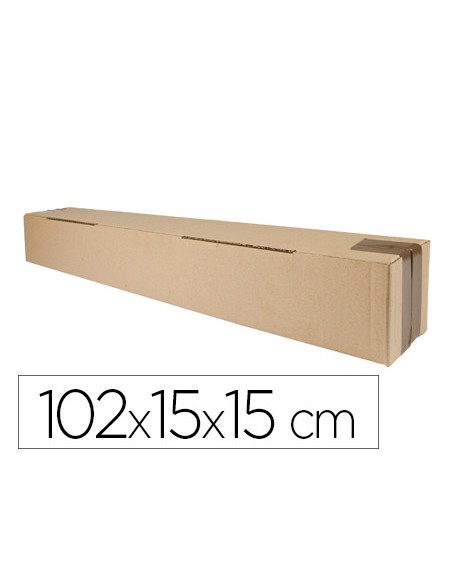Caja para embalar q connect tubo medidas 1020x150x150 mm espesor carton 3 mm Caja para embalar q connect tubo medidas 1020x150x150 mm espesor carton 3 mm