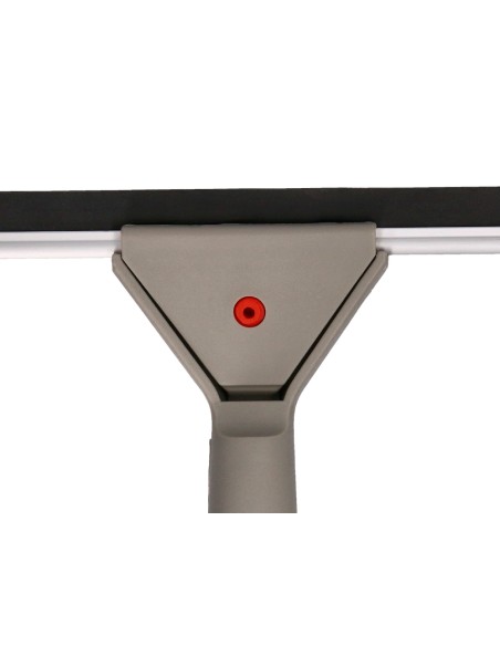 Limpiaventanas q connect industrial mango de acero y hoja limpiadora de plastico de 40 cm de ancho