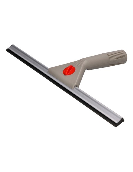 Limpiaventanas q connect industrial mango de acero y hoja limpiadora de plastico de 40 cm de ancho