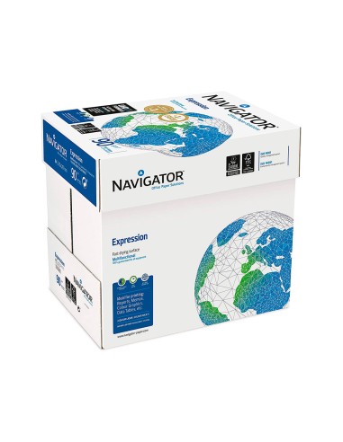 Papel fotocopiadora navigator home pack din a4 80 gramos paquete de 250 hojas