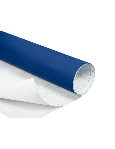 Rollo adhesivo liderpapel unicolor azul brillo rollo de 045 x 2 mt