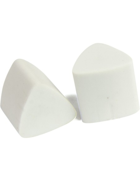 Repuesto goma liderpapel triangular con sacapuntas blister de 2 unidades