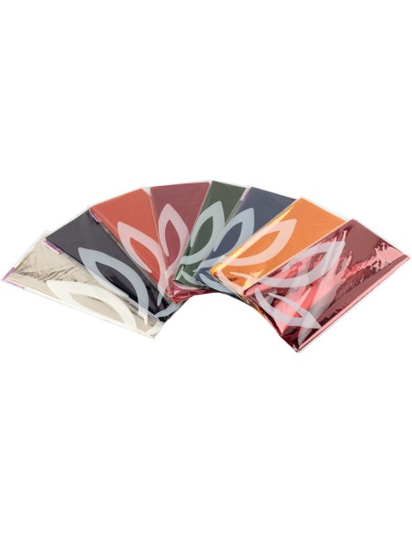 Papel celofan liderpapel 50x70 cm expositor de 56 bolsas de 5 hojas 8 colores surtidos Papel celofan liderpapel 50x70 cm expositor de 56 bolsas de 5 hojas 8 colores surtidos