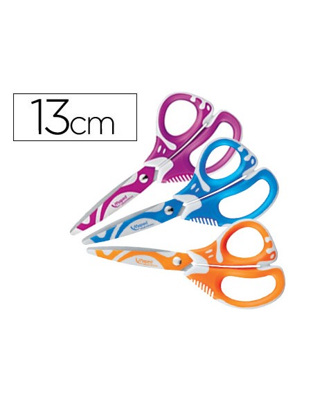 Tijera escolar maped zenoa fit 13 cm