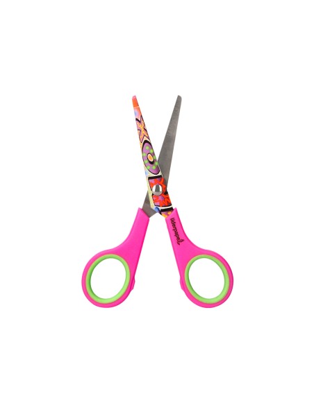 Tijera escolar liderpapel hip hop 14 cm unidad
