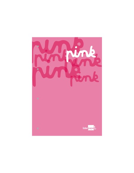 Bloc encolado liderpapel cuadro 5 mm rosa a4 natural 100 hojas 100 g m2 Bloc encolado liderpapel cuadro 5 mm rosa a4 natural 100 hojas 100 g m2