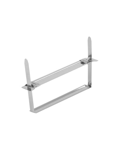 Encuadernador fastener q connect plateado caja de 50 unidades