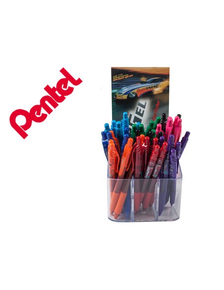 Roller pentel energel 107 retractil 07 mm colores surtidos