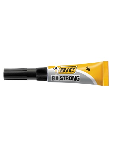 Pegamento bic fix strong 3 gr adhesivo extra fuerte