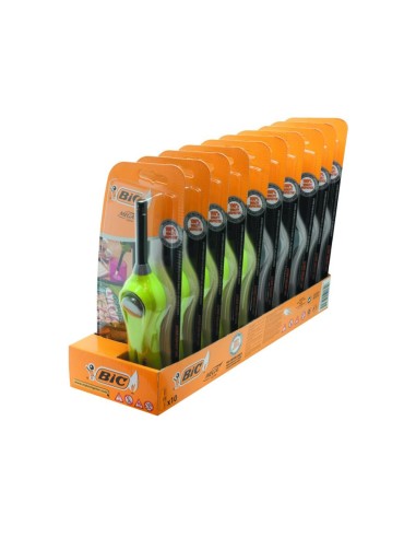 Encendedor bic megalighter multiusos con gancho retractil