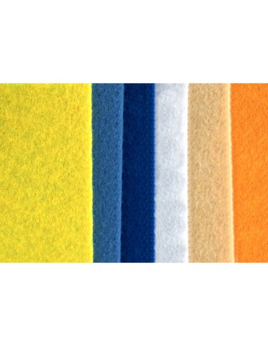 Fieltro liderpapel 50x70 cm amarillo 160 g m2