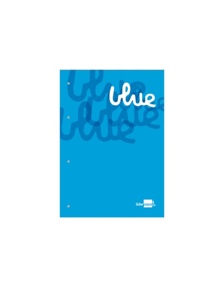 Bloc encolado liderpapel cuadro 5 mm azul a4 natural 100 hojas 100 g m2 Bloc encolado liderpapel cuadro 5 mm azul a4 natural 100 hojas 100 g m2