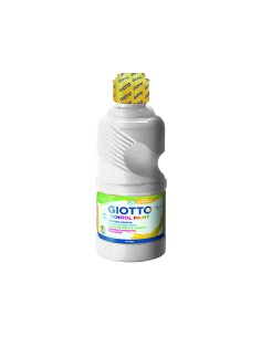 Tempera liquida giotto escolar lavable 1000 ml blanco