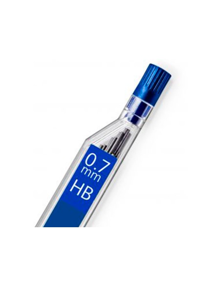 Minas staedtler mars micro grafito 07 mm hb tubo con 12 minas