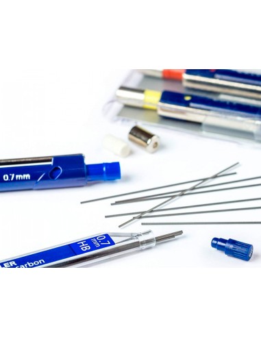 Minas staedtler mars micro grafito 07 mm hb tubo con 12 minas