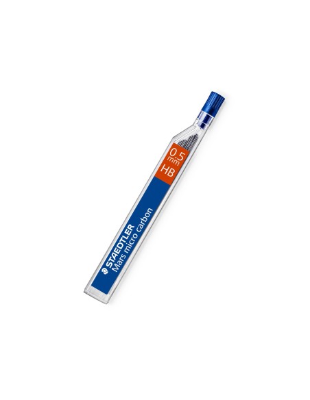 Minas staedtler mars micro grafito 05 mm hb tubo con 12 minas