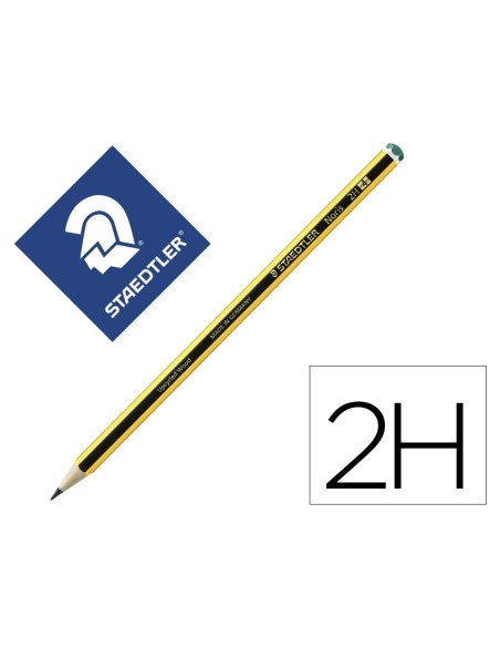Lapices de grafito staedtler noris n4 2h unidad