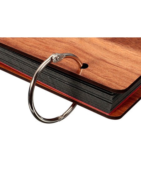 Anilla bisagra liderpapel niquelada n4 diametro 40 mm caja de 10 unidades