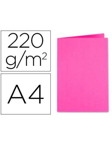 Subcarpeta cartulina exacompta din a4 fucsia 220 gr
