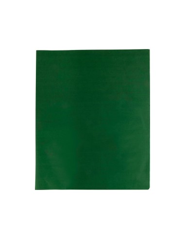 Papel seda liderpapel verde oscuro 52x76cm 18 gr m2 paquete de 25 hojas
