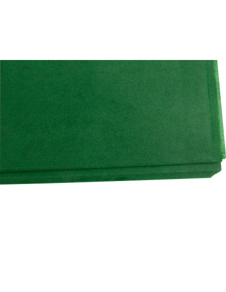 Papel seda liderpapel verde oscuro 52x76cm 18 gr m2 paquete de 25 hojas