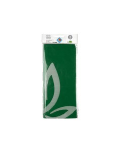 Papel seda liderpapel 52x76cm 18g m2 bolsa de 5 hojas verde oscuro
