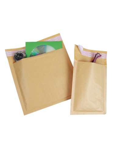 Sobre burbujas crema q connect j 6 300 x 440 mm caja de 50 un