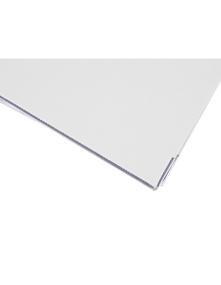 Archivador de palanca liderpapel a4 documenta forrado pvc con rado lomo 52mmblanco compresor metalico